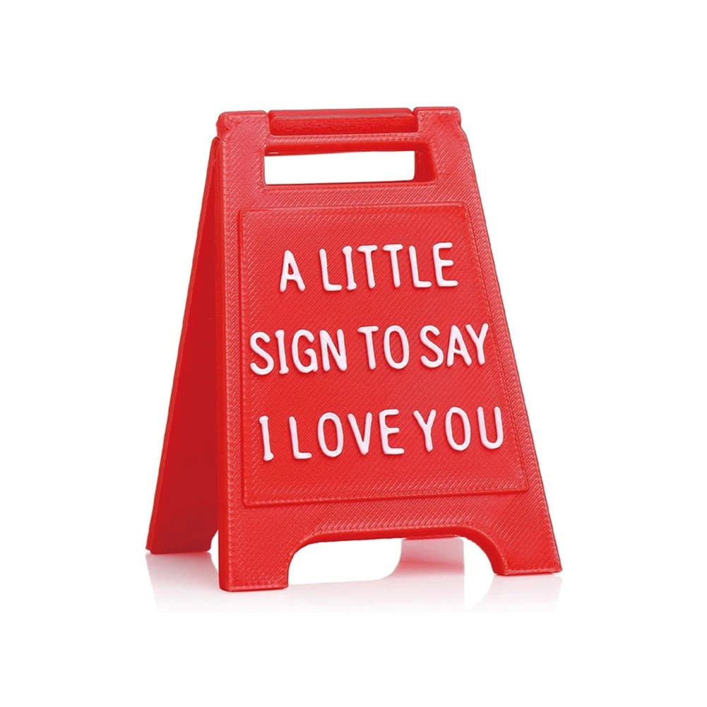 Un petit signe pour dit que je t'aime, décoration artisanale de bureau, ornement de salle, cadeau cr