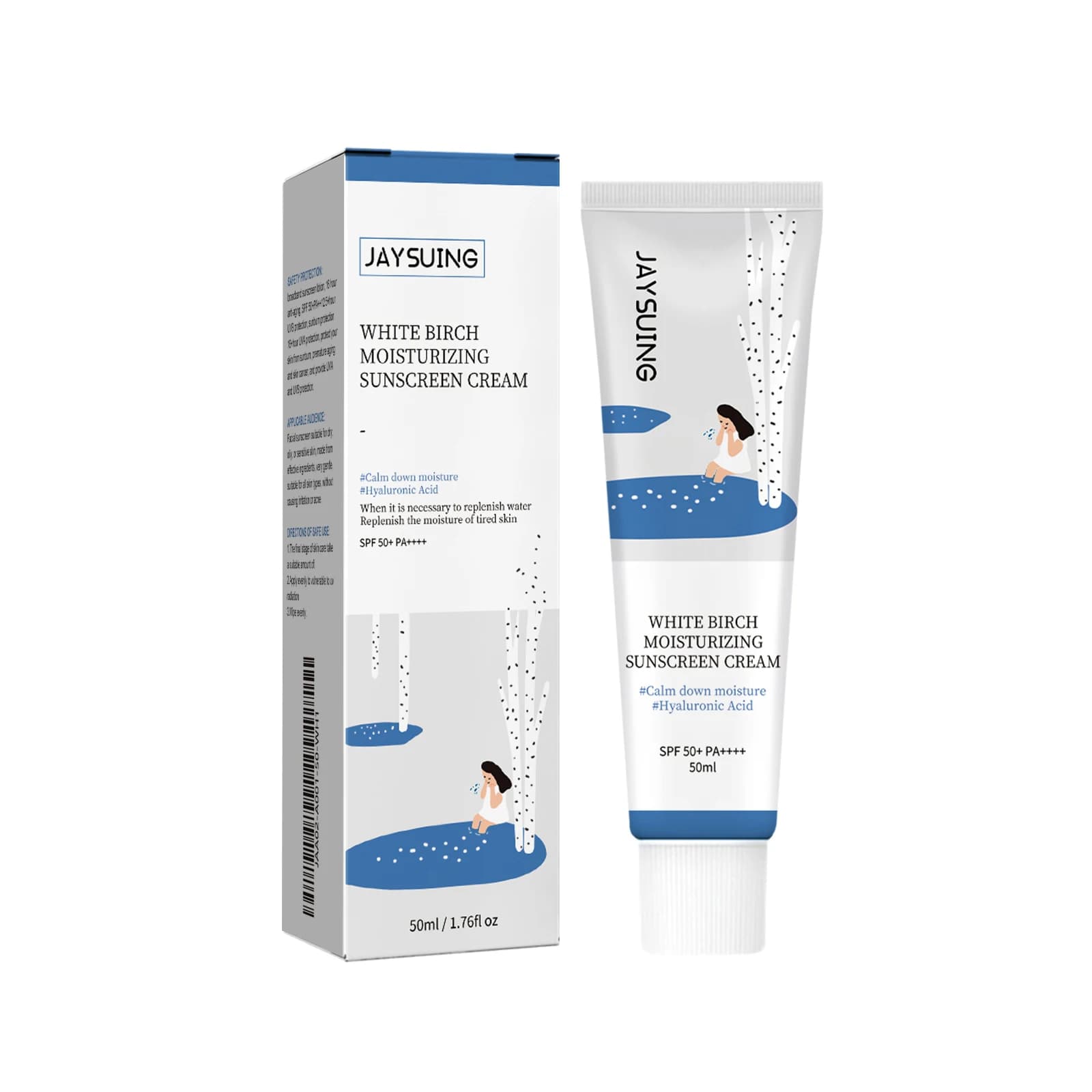 Crème solaire quotidienne pour le visage, pour peau grasse, contrôle de l'huile, crème éclaircissant
