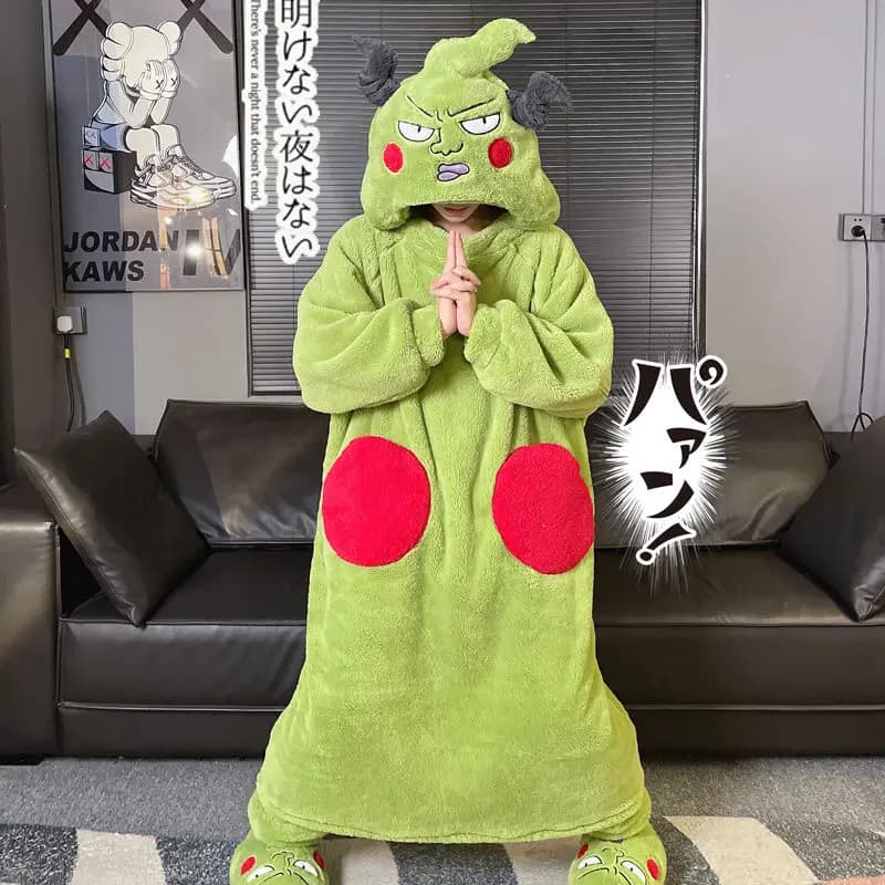 Mob Psycho-Pyjama Anime One Piece pour Bol, Ensemble Chaud pour la Maison, Fossette Reigen, Arataka,
