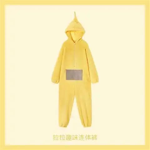 Adultes enfants Onesies doux manches longues pyjamas Dipsy Tinky Winky Po Lala Costumes maison vêtem
