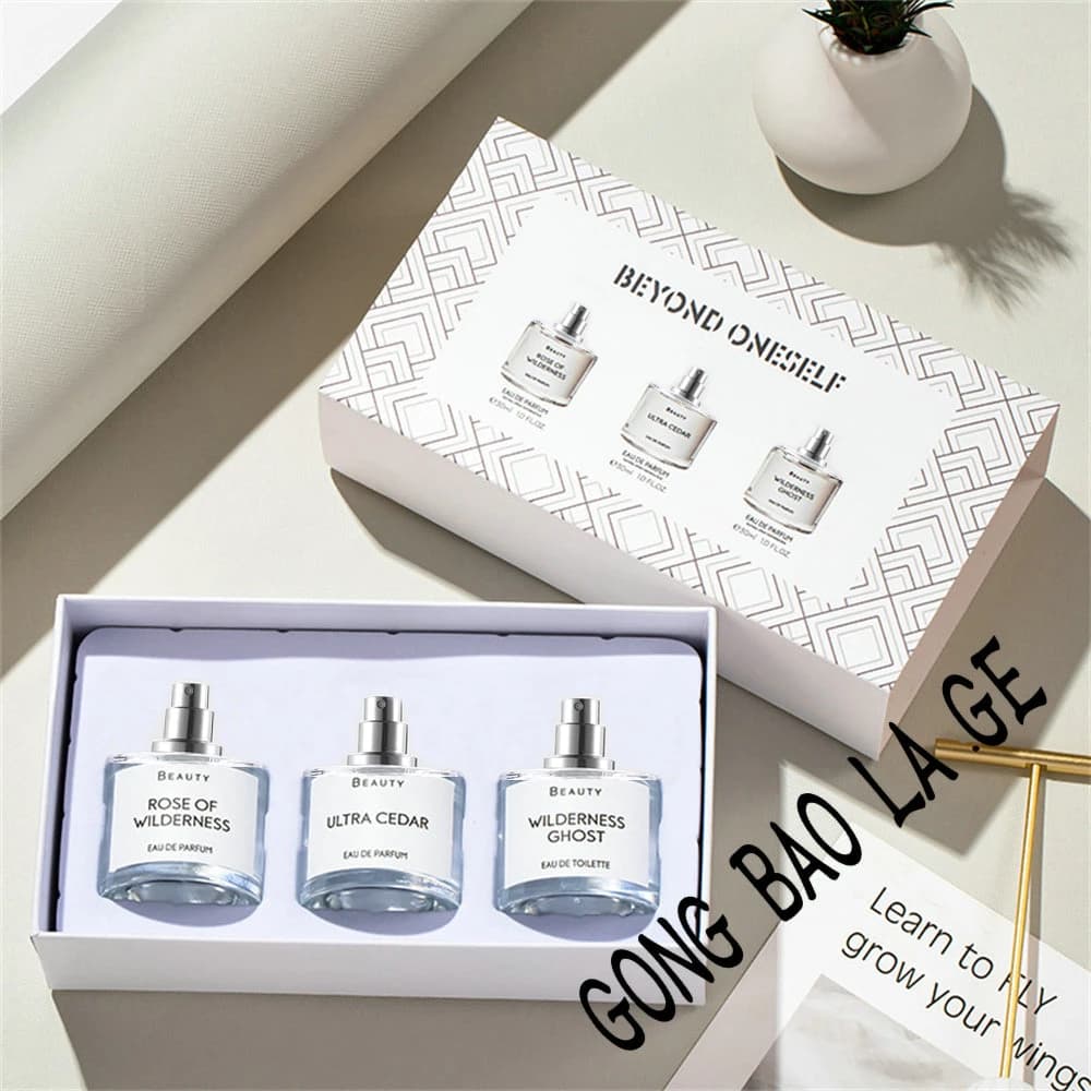 Coffret de parfum de marque de luxe pour femme, parfum floral phéromone, vaporisateur corporel, noui