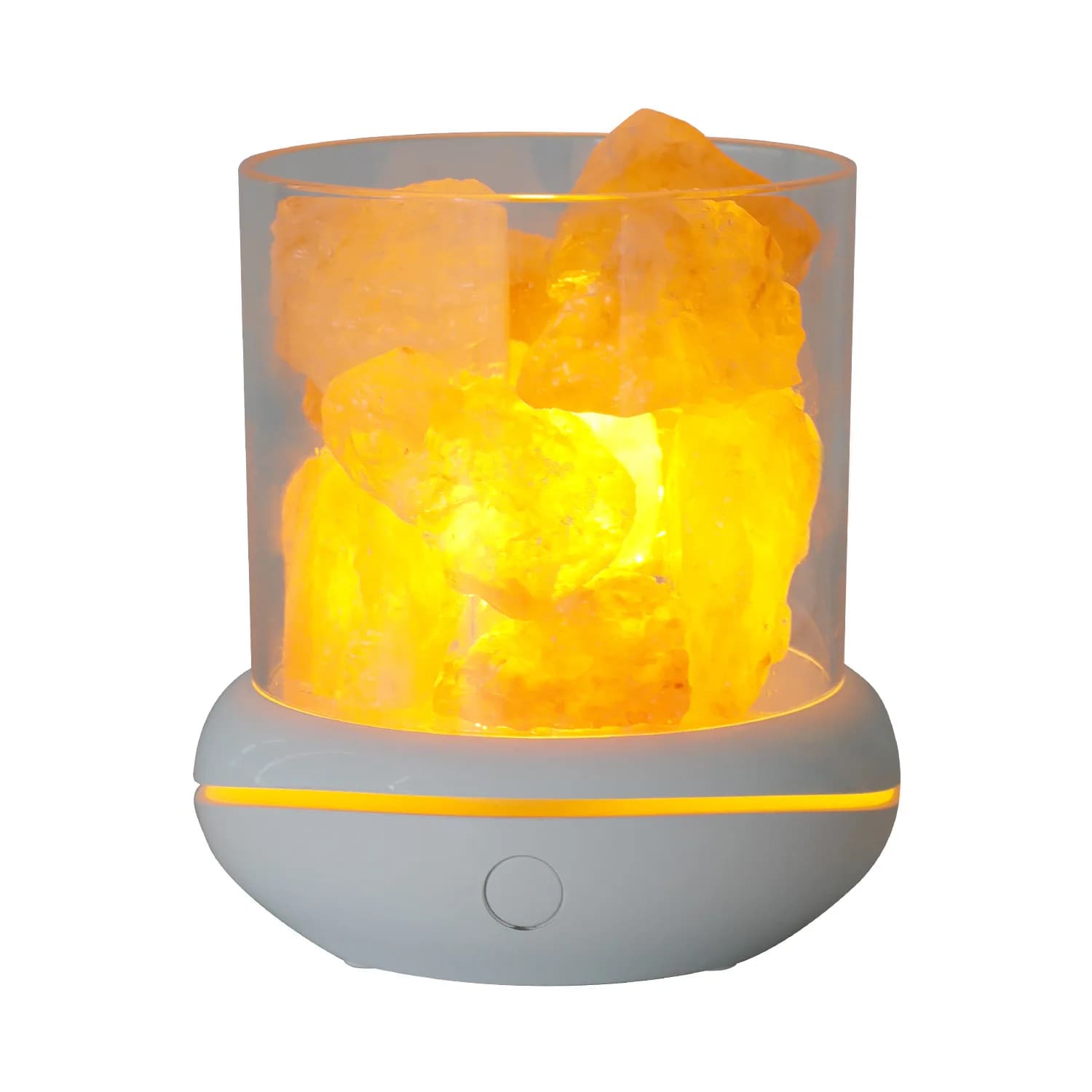 Lampes aromatiques, lampe en sel d'Himalaya naturel, lampe en pierres de sel rose USB, lumière de nu