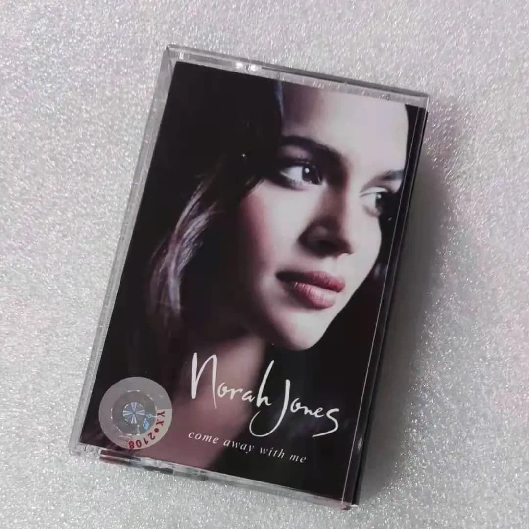 Album Norah Jones Come Away With Me, musique vocale féminine jazz, cassette, œuvres de piano blues, 