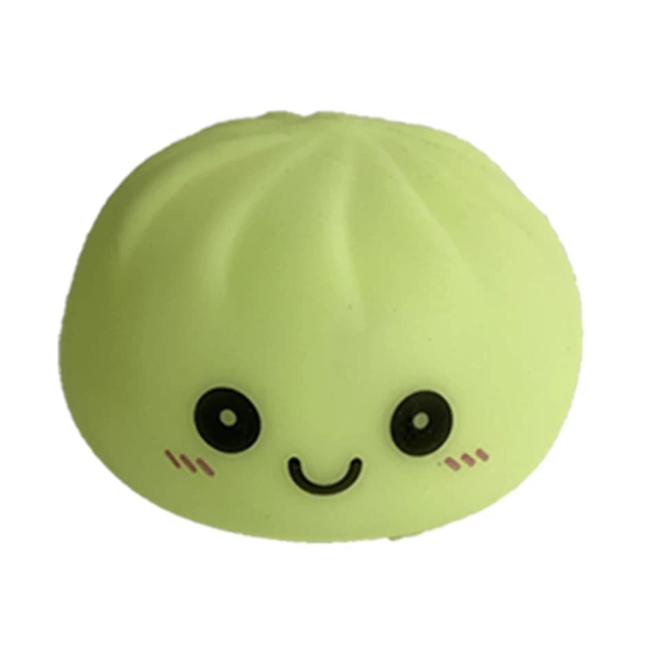 Nouvelle Lampe de Chevet LED en Silicone Lumineuse en Forme de Boulette Mignonne, Jouet Anti-Stress 