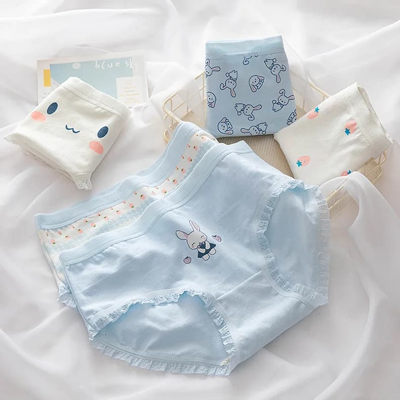 Lot de 5 sous-vêtements en coton pour femmes, culottes Sexy pour femmes, sous-vêtements intimes, sli