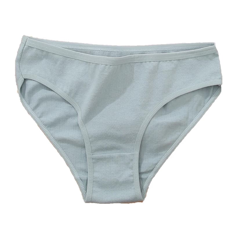 Culotte en coton Jacquard pour femmes, Sexy, couleur unie, intime, S-XL