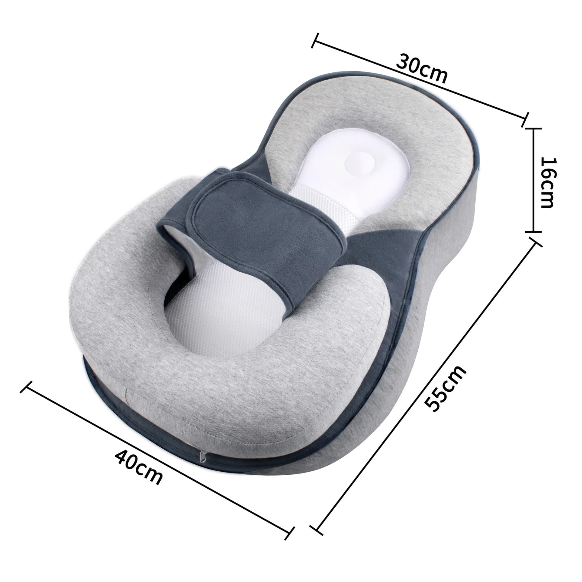 Oreiller Anti-reflux pour nouveau-nés, oreiller d'alimentation couché pour bébé, oreiller Anti-rebon
