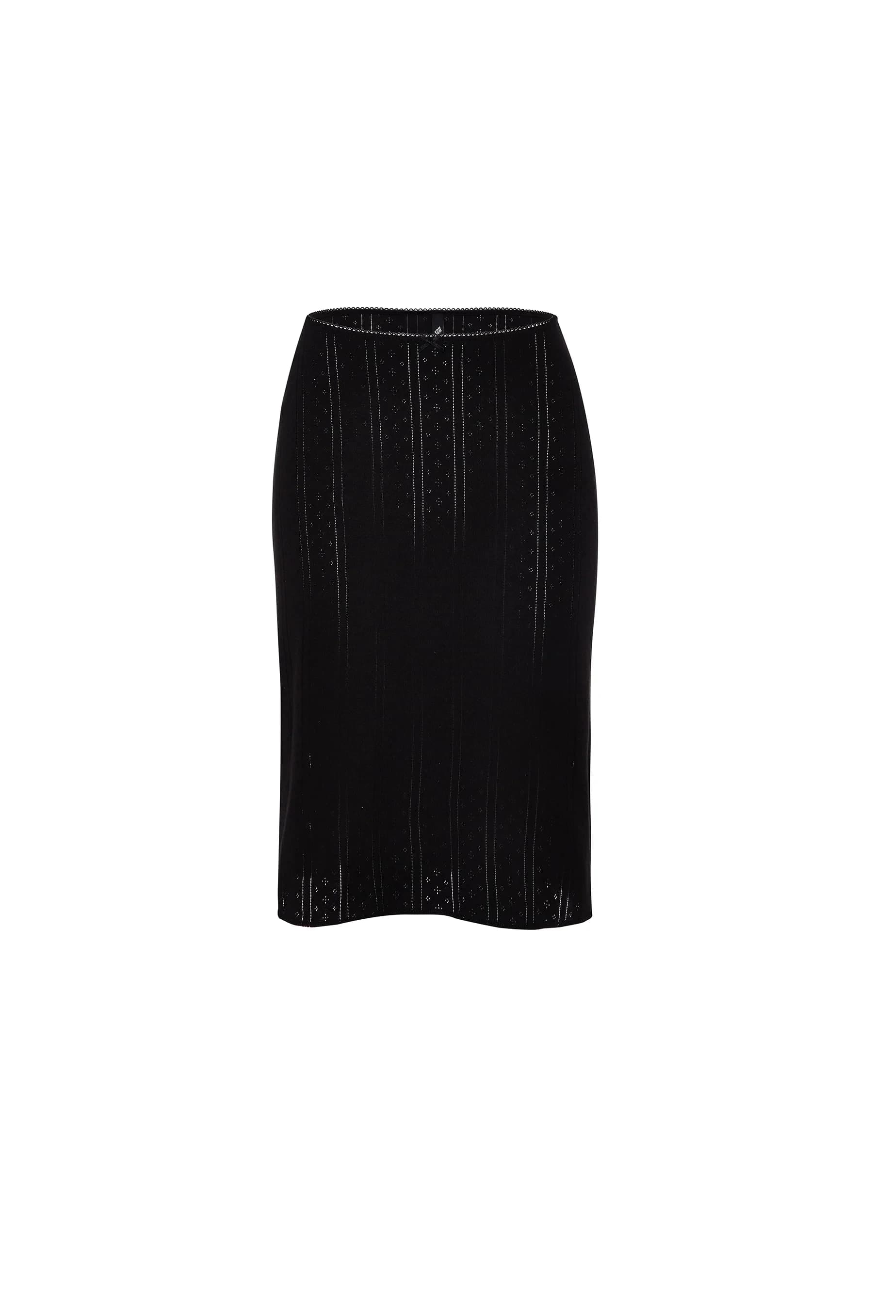 COU The Slip Skirt Noir et Blanc