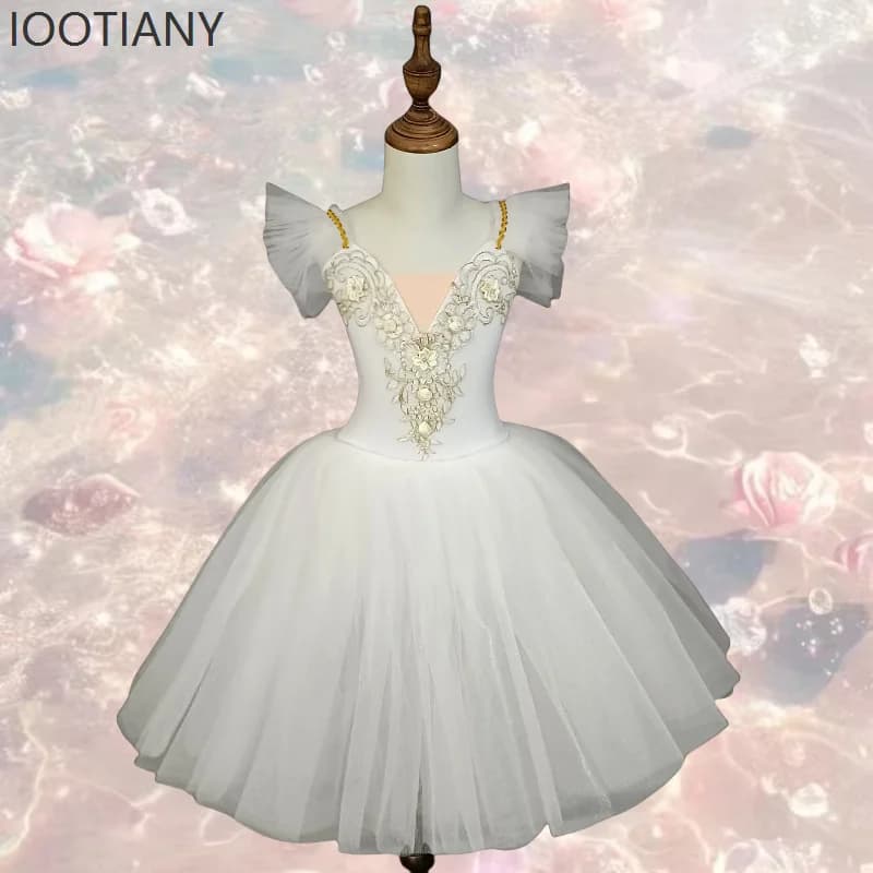 Robe Tutu de princesse Tutu de Ballet rose, Costume de jeu de rôle, vêtements pour filles, uniforme