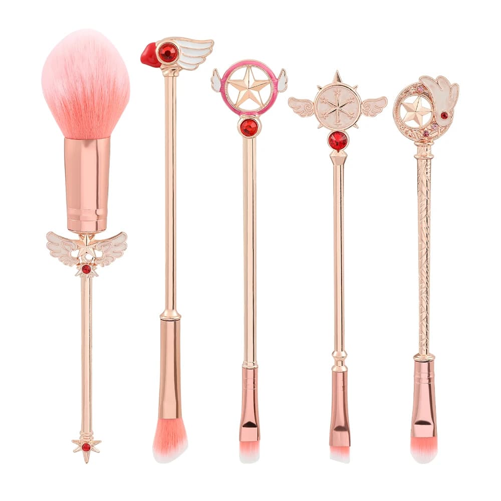 Sailor Moon – ensemble de pinceaux de maquillage pour femmes, ombre à paupières, fond de teint, cosm