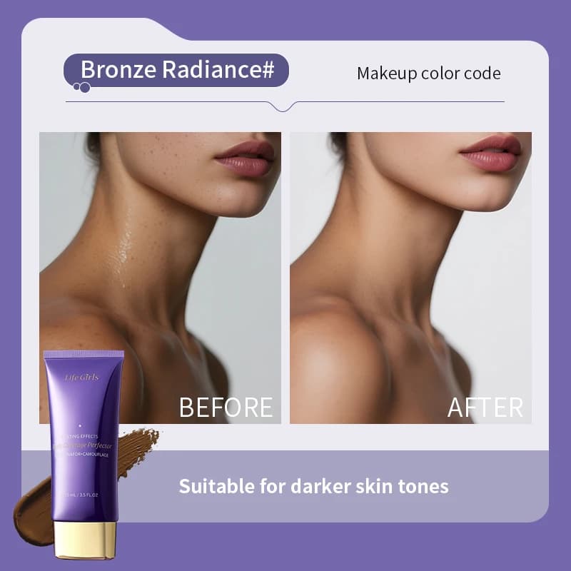 Life Girls Body Coverage Perfector, la base du corps dissimule les imperfections parfaitement, couvr