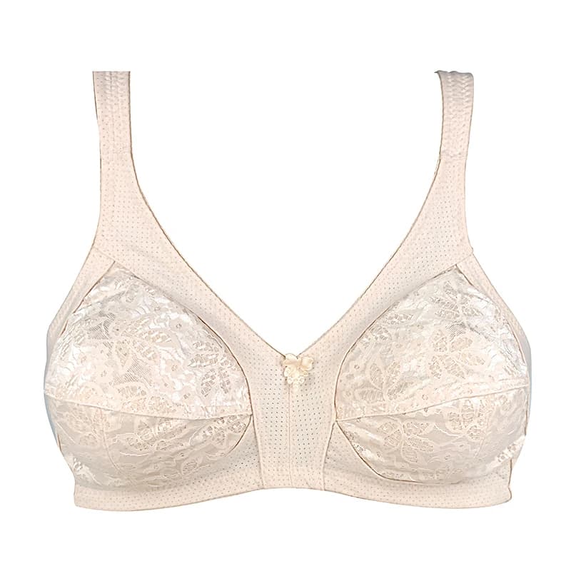 Soutien-gorge sans fil en coton pour femmes, sous-vêtements confortables, lingerie fine et respirant