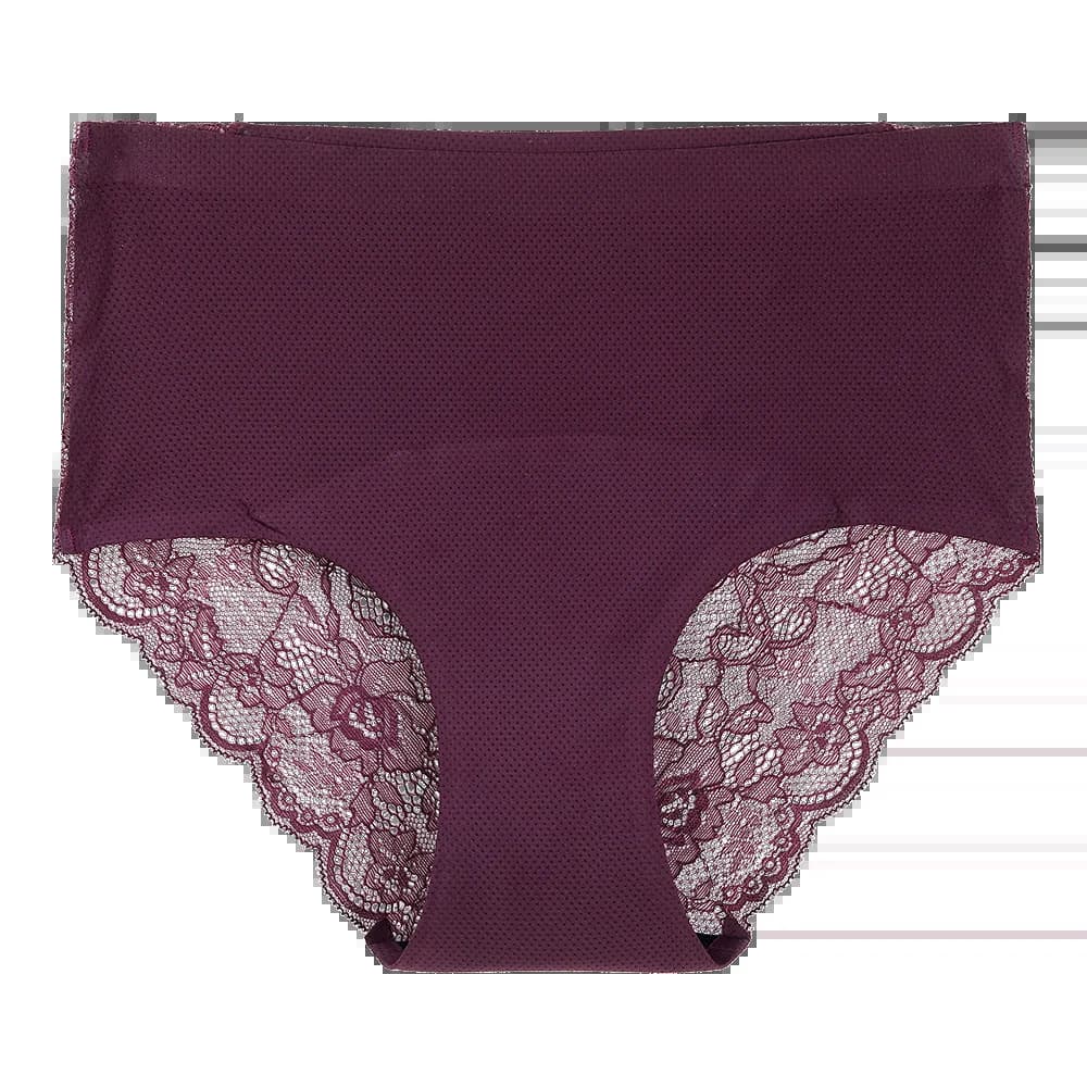 Culotte menstruelle respirante anti-fuite pour femmes, culotte Sexy en dentelle et coton, sous-vêtem