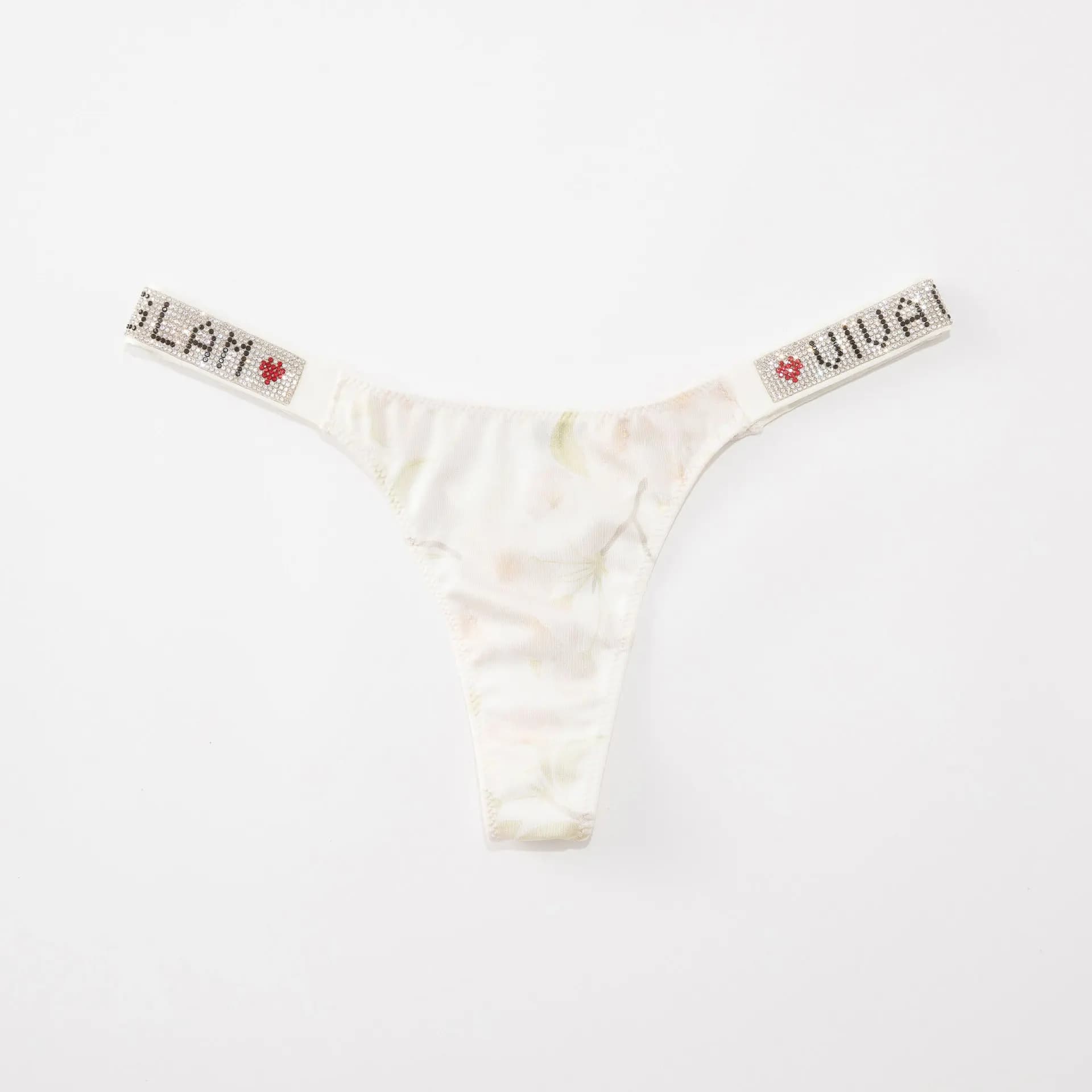 Brillant strass string femmes Sexy taille basse culottes dames slips Lingere Panty Lencerias Sexy Li