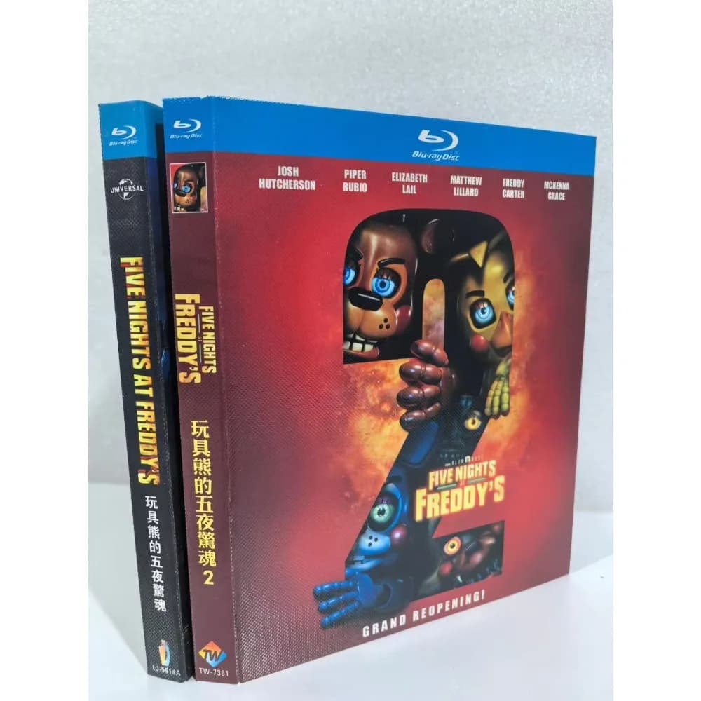 Five Nights at Freddy's Saison 1+2 Coffret 2 disques toutes régions Nouveau coffret Blu-ray