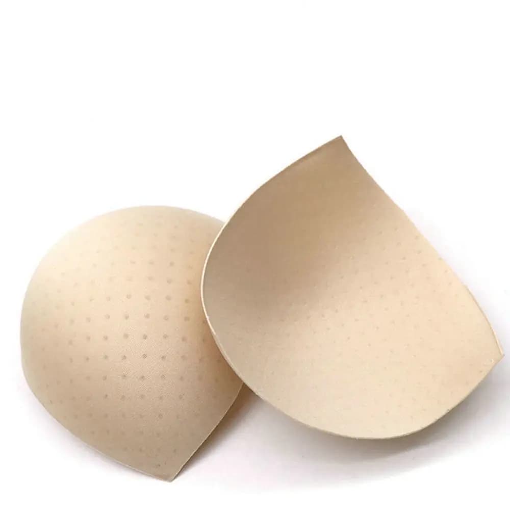 Coussinets de soutien-gorge triangulaires push-up pour rehausser la poitrine, inserts fins en éponge