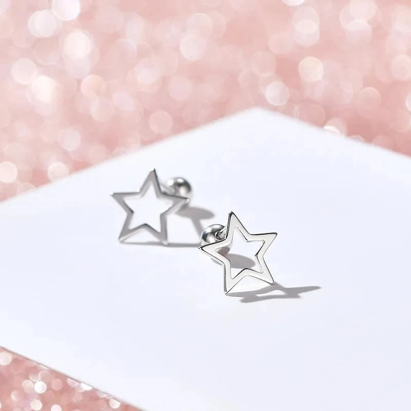 Boucles d'oreilles à tige de piercing pour femme, 147 us, hélice, lobe, cartilage, oreille simple, p