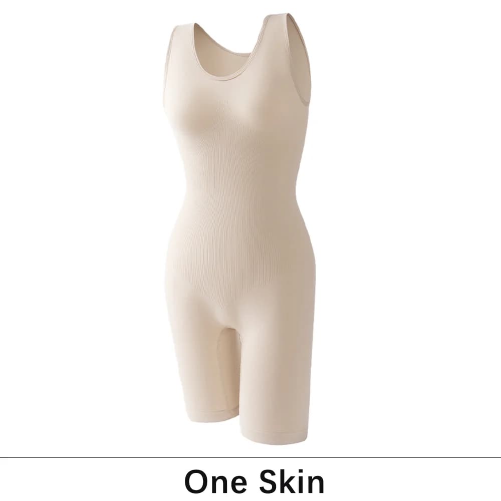 1 pièce façonnant Shapewear Body serré corps Shaper haut noir