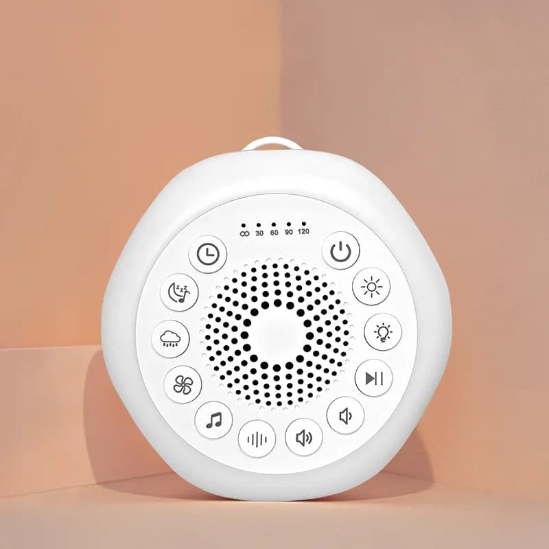 Machine à bruit blanc pour le sommeil, 24 sons apaisants, veilleuse rechargeable, cadeaux pour bébés