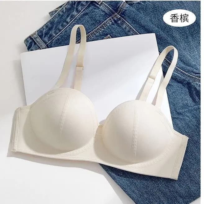 Soutien-gorge push-up dos nu pour petite poitrine, levage extrême de 10 cm, sans poignée antidérapan