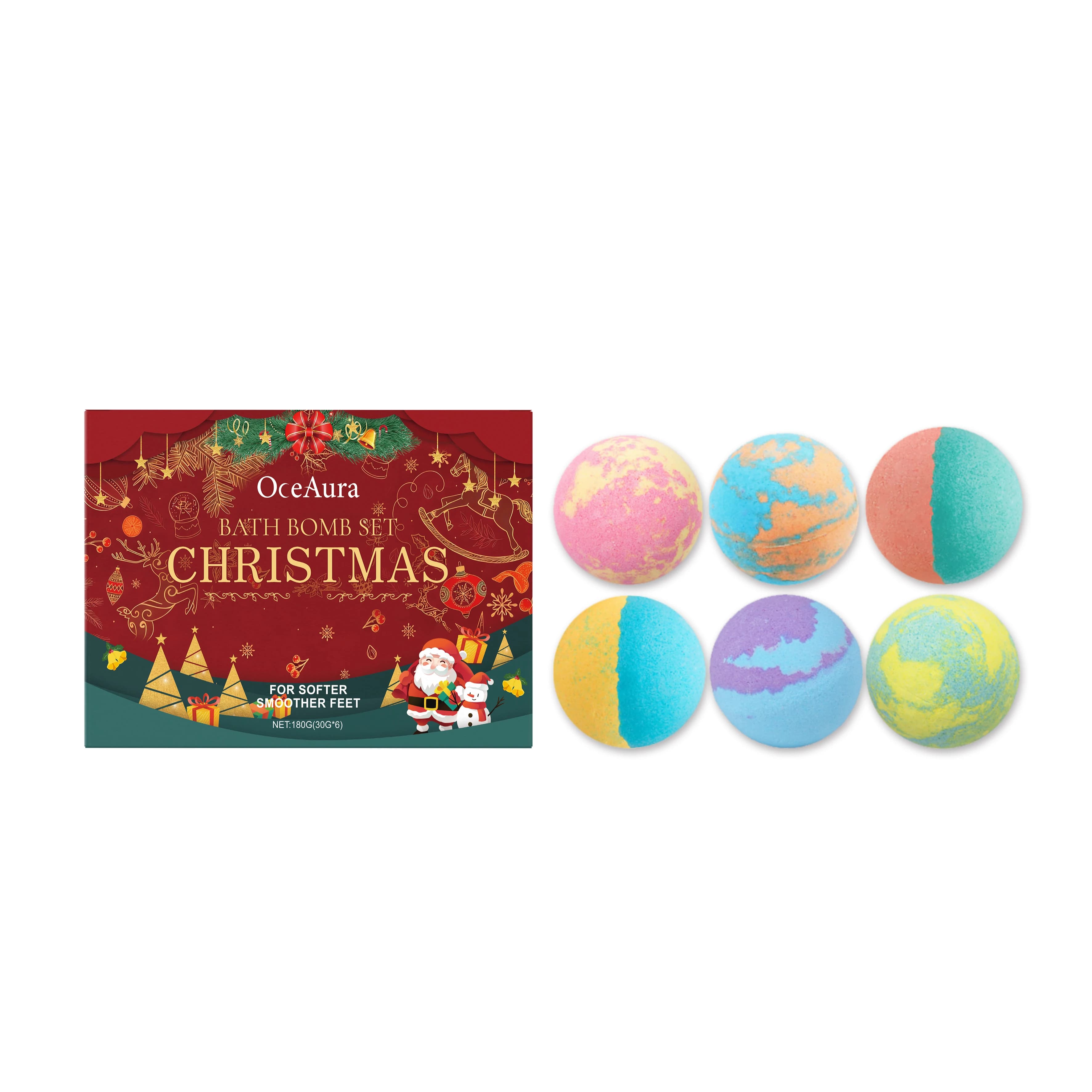 Bombes de bain pour enfants, avec boule de bain à bulles Surprise, Anti-Fatigue, relaxante, soins du
