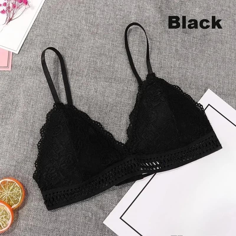 Soutien-gorge en dentelle blanche de style français pour femme, coupe ajustée, spécial petites poitr