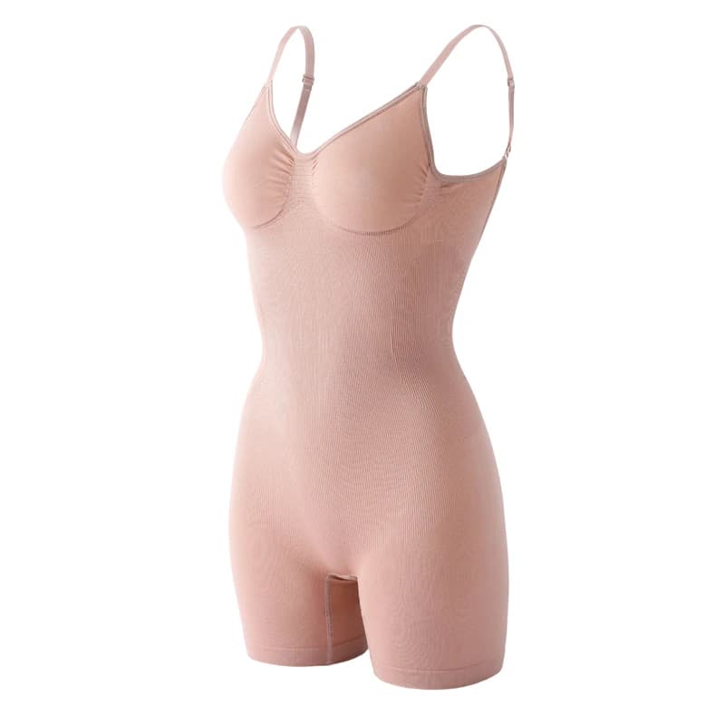 Body dos bas sans couture pour femmes, vêtement modelant, rehausseur de fesses, lisse, dos nu, gaine