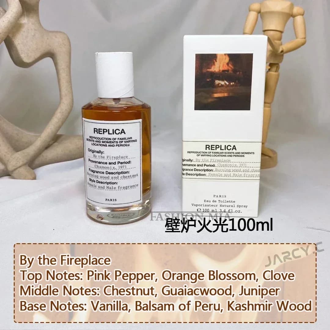 Parfum floral de haute qualité pour femmes, 100ml, par The Fireplace, parfum naturel longue durée av