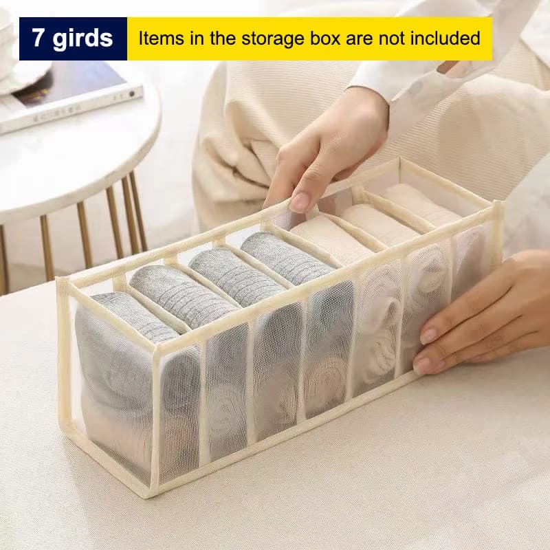 [CL]11/7/6 Girds Boîte de rangement de lingerie de style tiroir, Organisateur de chaussettes en mail