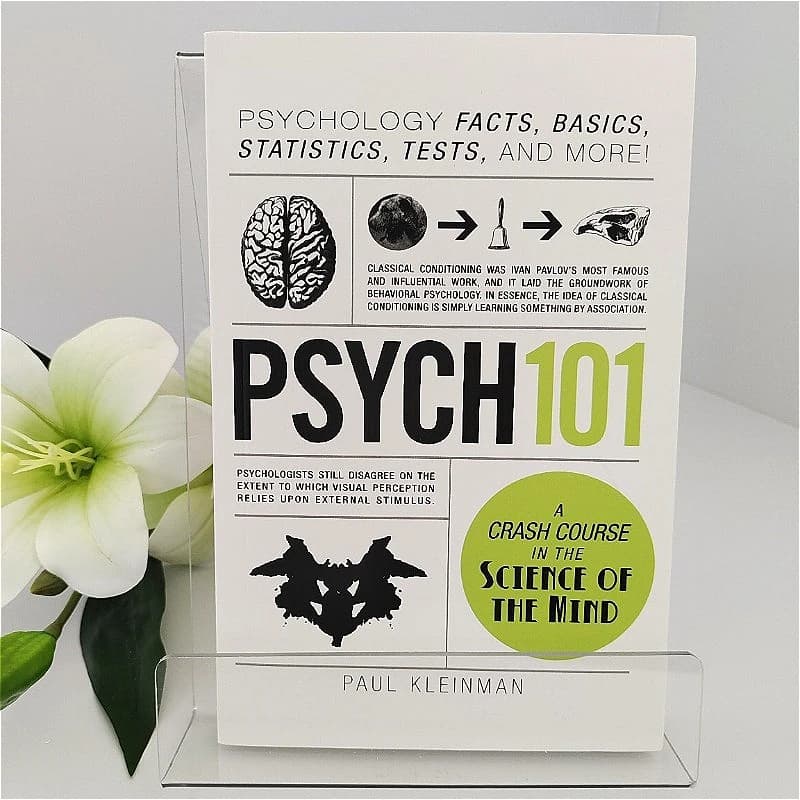 Livre d'apprentissage général de sciences mentales, référence en psychologie en anglais pour débutan