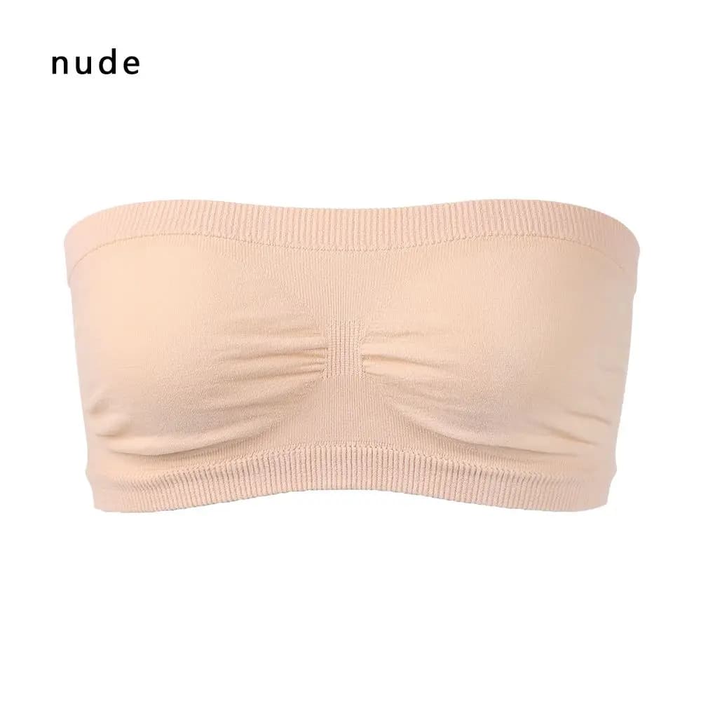 Mode haute élastique sport soutien-gorge bustiers sans couture bretelles enveloppement poitrine
