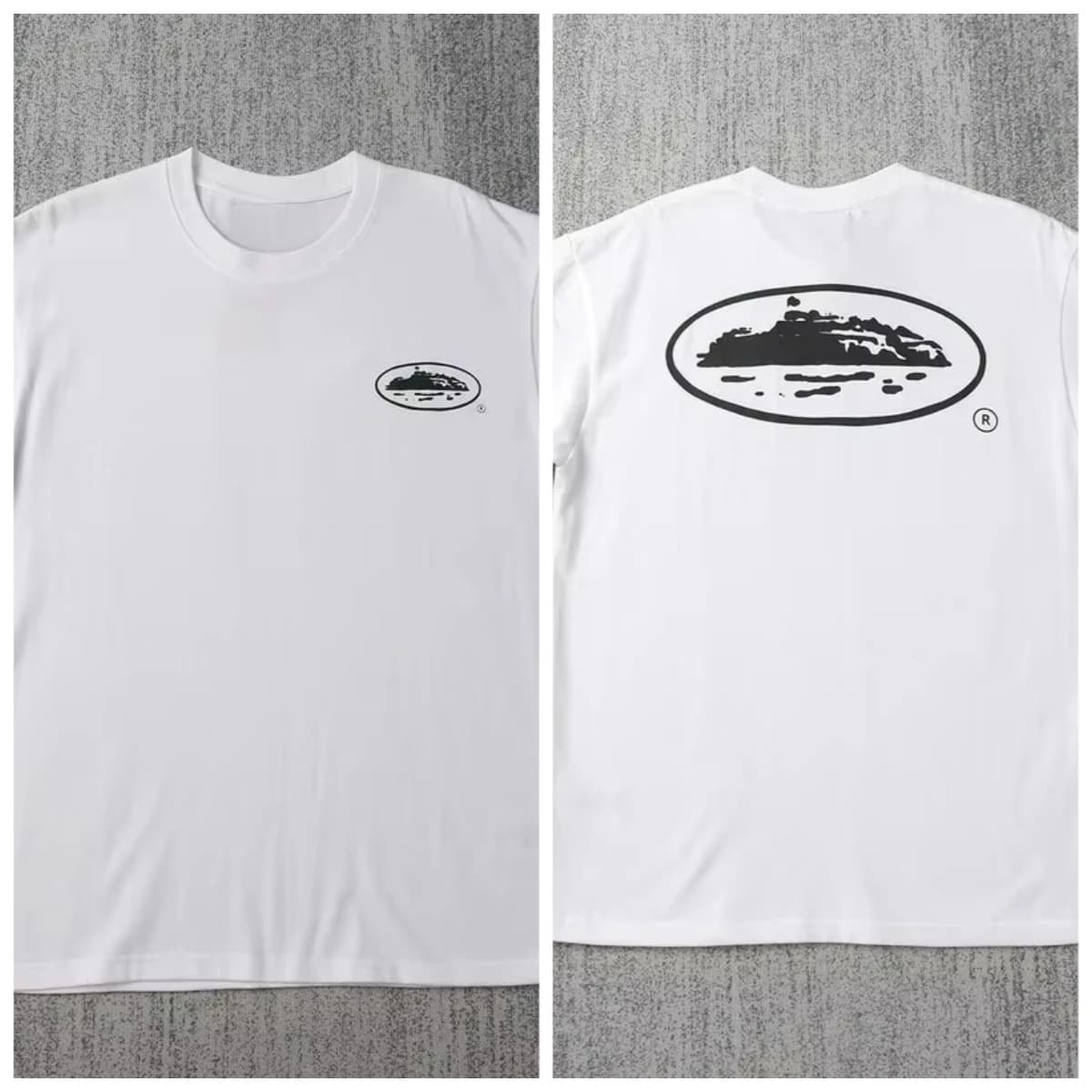 Nouveau T-shirt d'été 2026 à manches courtes imprimé bateau, col rond ample, respirant, demi-manches