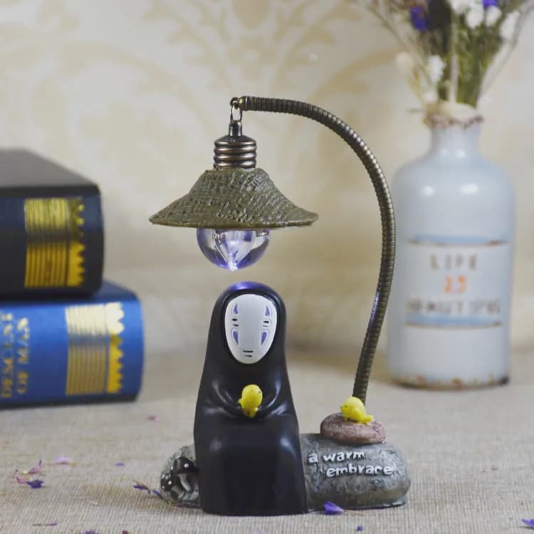 Lampe de nuit amusante de dessin animé, décoration de la maison, petite figurine, lampe de chevet, o