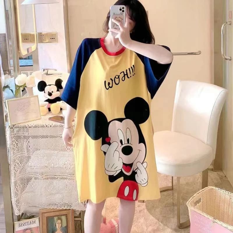 Kawaii Disney enfants chemise de nuit mignon Donald & Daisy canard Mickey & Minnie Mouse dessin anim