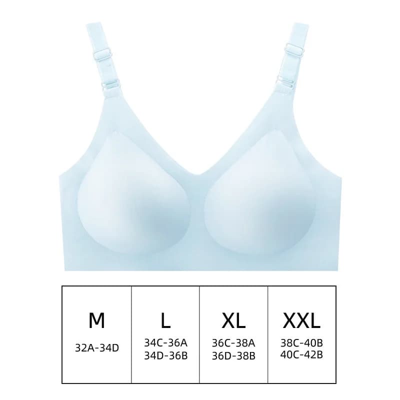 Soutien-gorge sans couture pour femmes, Lingerie confortable, hauts rembourrés, sous-vêtements Sexy 