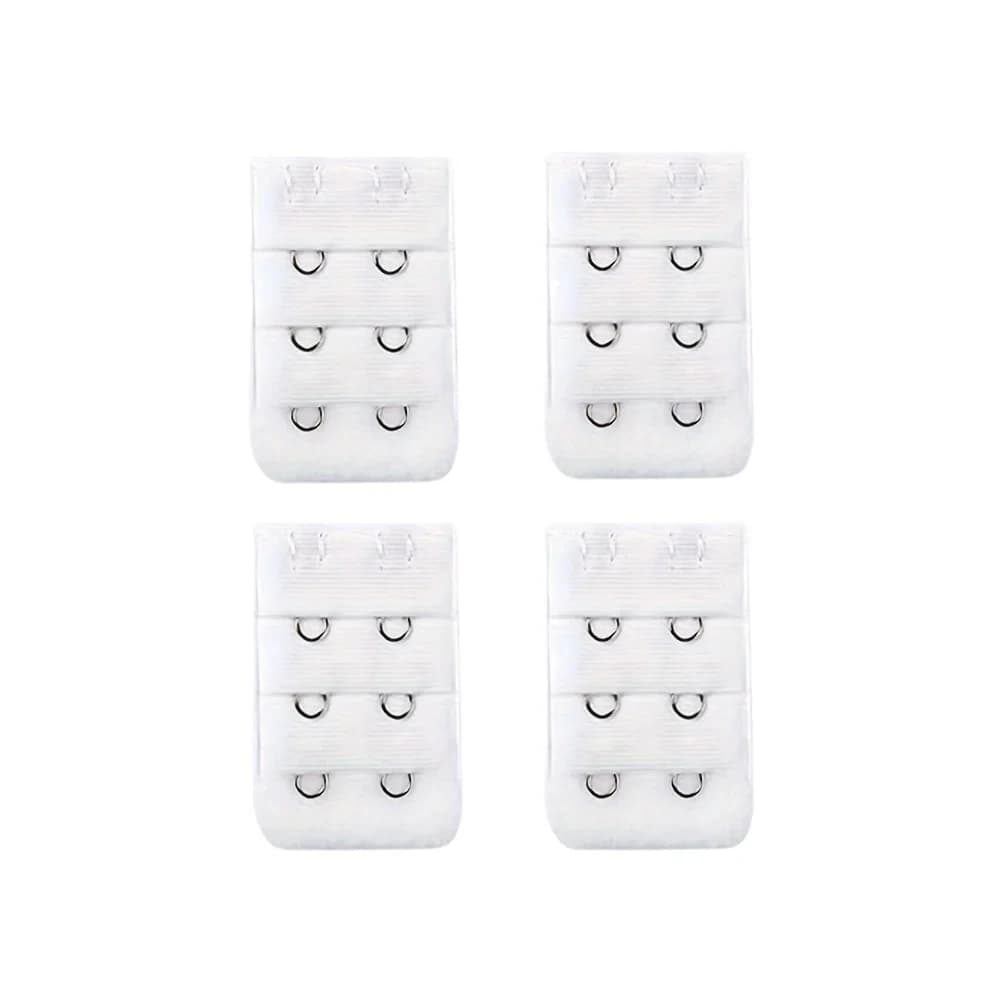 4 pièces extensions de sangle d'extension de soutien-gorge pour femmes boucle de ceinture réglable s