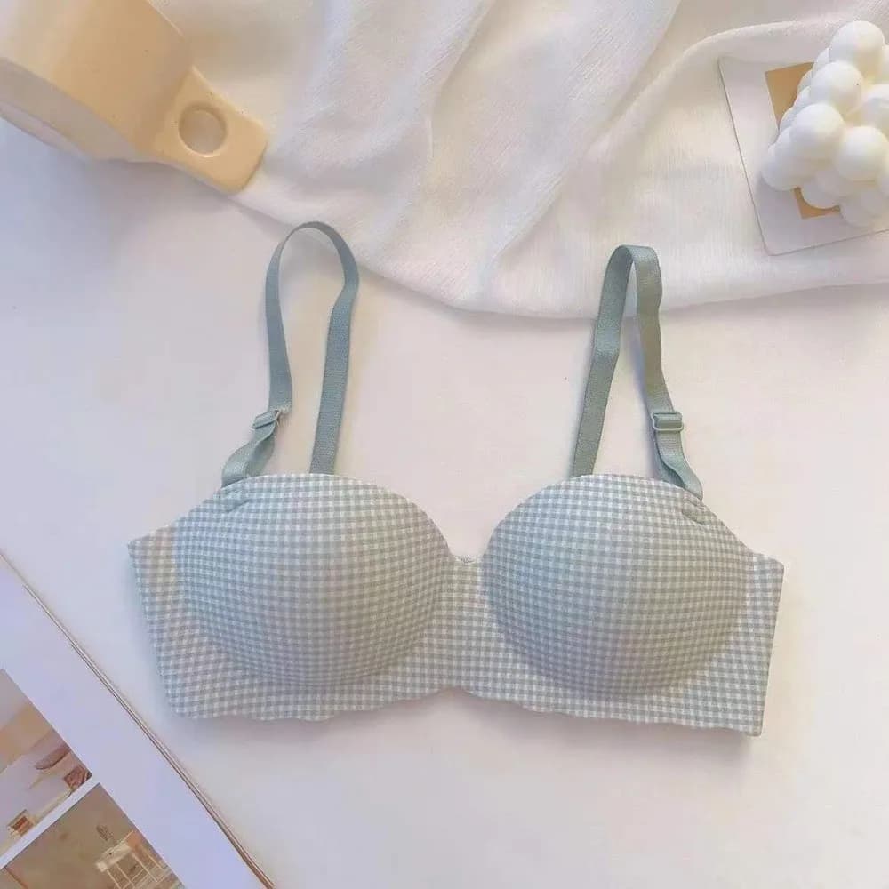 Soutien-gorge respirant sans couture, sangle d'épaule réglable, sous-vêtements Push Up sans couture,