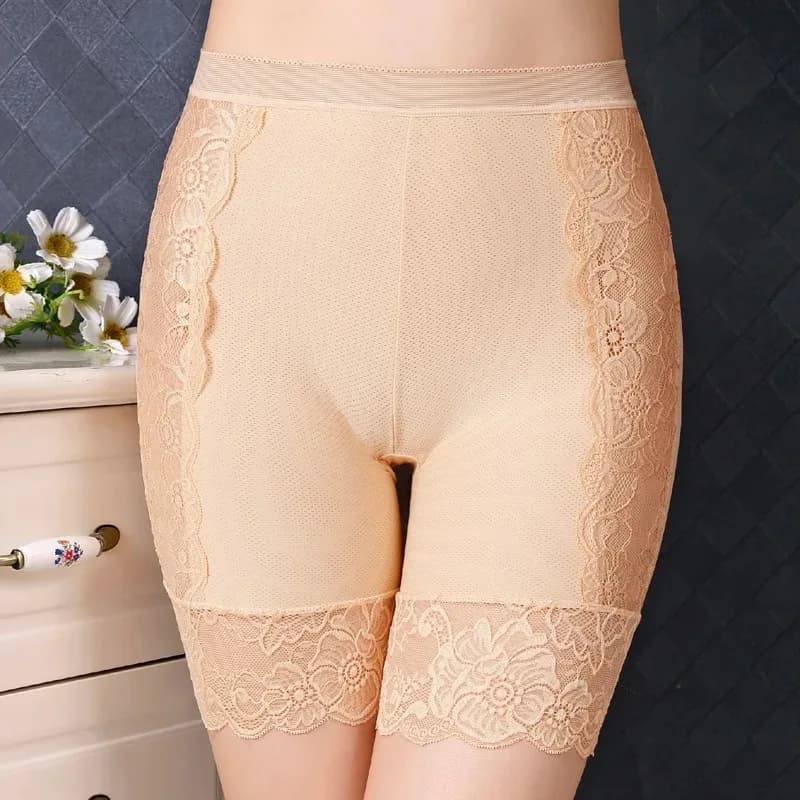 Femmes culottes sans couture sécurité pantalons courts femmes taille haute Stretch Shorts slips sous