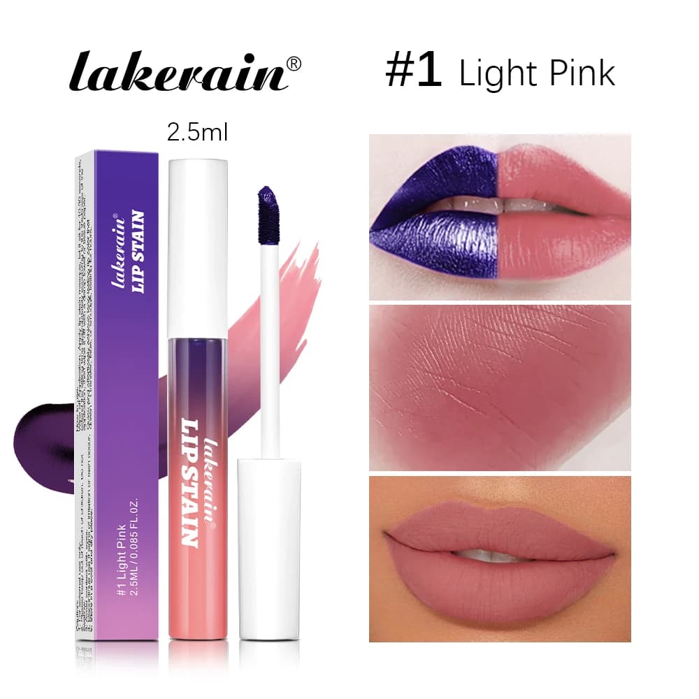 Teinte à lèvres peel-off longue tenue, waterproof, rose, anti-transfert, effet naturel, gloss à lèvr