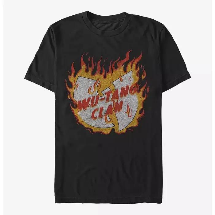 T-shirt imprimé Wu Tang Clan Be True To The Wu, classique, groupe de hip hop, streetwear minimaliste