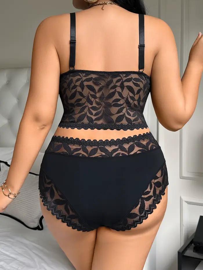 Dámska čipková bielizeň pre veľké veľkosti 1XL-4XL