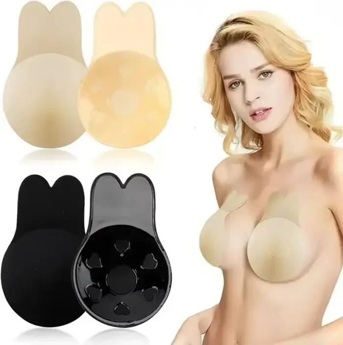 Soutien-gorge nu Invisible, Push Up, pâte de poitrine, poitrine Sexy, pâteuse, mangue Invisible, autocollant de poitrine en Silicone pour femmes, livraison directe de mariage