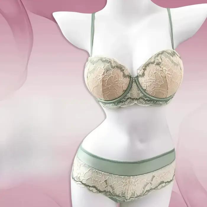 Soutien-gorge minimisateur en dentelle violette tendance pour poitrine généreuse, avec bonnets fins, soutien anti-affaissement, lingerie sexy et confortable à armatures pour l'été, pour femme, usage q