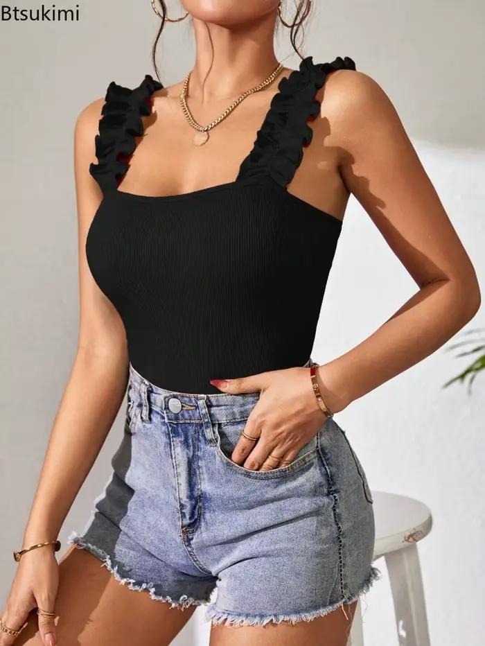 Sexi body pre ženy, hranatý výstrih