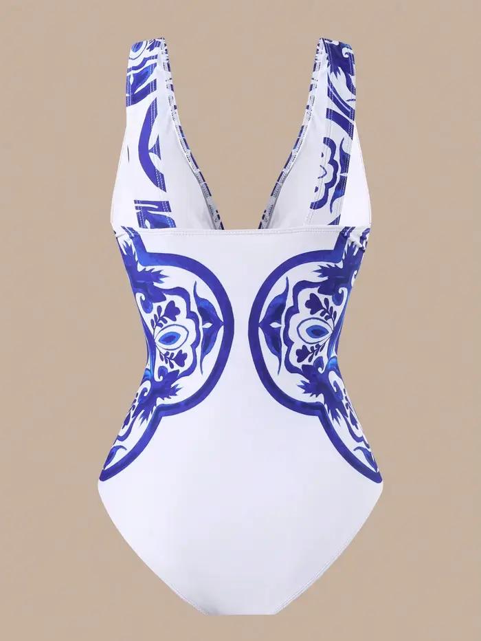 Ensemble de maillot de bain 3 pièces sexy pour femme, tendance, imprimé floral, pantalon long, maillot de bain une pièce, rythme oriental
