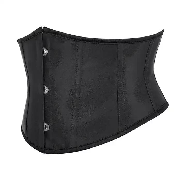 Corset sous le buste Jacquard court torse taille Cincher entraînement forme corps ceinture Shapewear Corsets Bustiers Lingerie femmes gothique