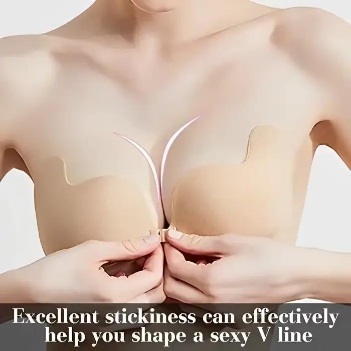 Soutien-gorge nu Invisible, Push Up, pâte de poitrine, poitrine Sexy, pâteuse, mangue Invisible, autocollant de poitrine en Silicone pour femmes, livraison directe de mariage