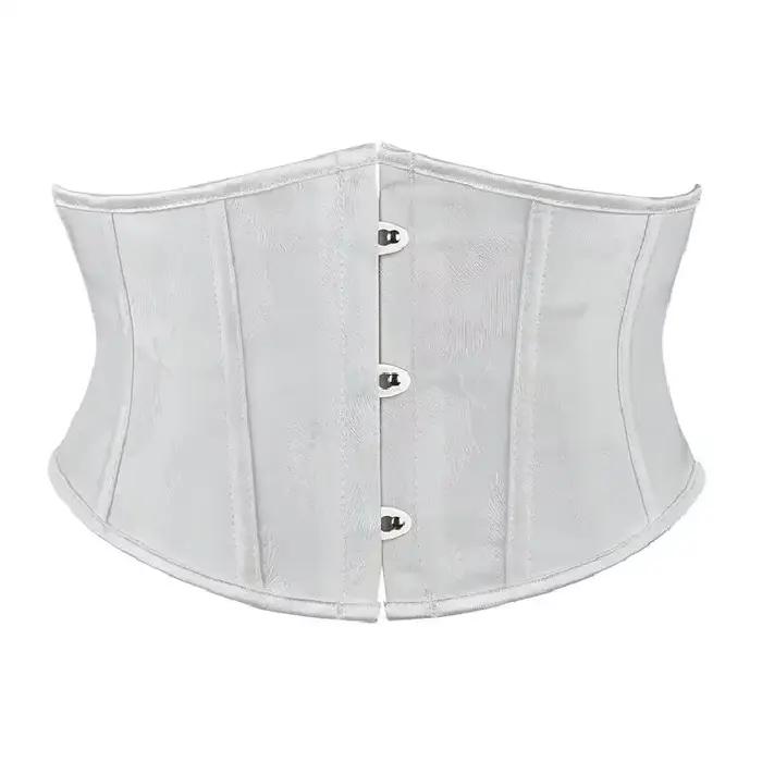 Corset sous le buste Jacquard court torse taille Cincher entraînement forme corps ceinture Shapewear Corsets Bustiers Lingerie femmes gothique