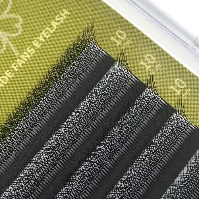 GLAMLASH 3D 4D 5D W tvarované mihalnice ľahký ventilátor Predĺženie mihalníc veľkoobchod YY prefabrikovaný objem 12 radov