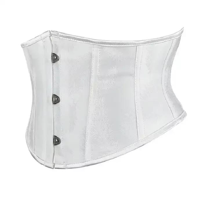 Corset sous le buste Jacquard court torse taille Cincher entraînement forme corps ceinture Shapewear Corsets Bustiers Lingerie femmes gothique